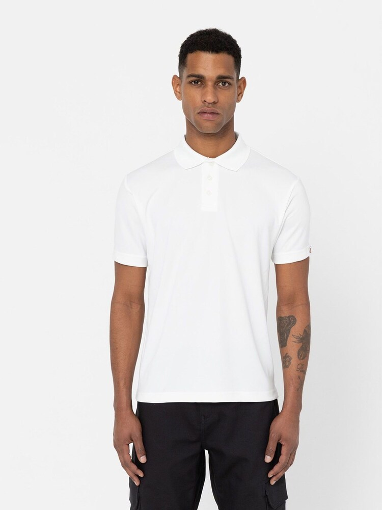 Dickies Everday White Polo Shirt - Image 1 of 3 Dickies Everday White Polo Shirt - Image 1 of 3