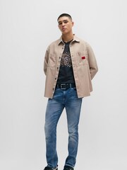 HUGO Slim Fit Comfort Stretch Denim Jeans - Image 3 of 5