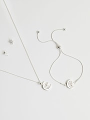 Jon Richard Silver Moon And Crystal Trio Set - Gift Boxed - Image 3 of 3