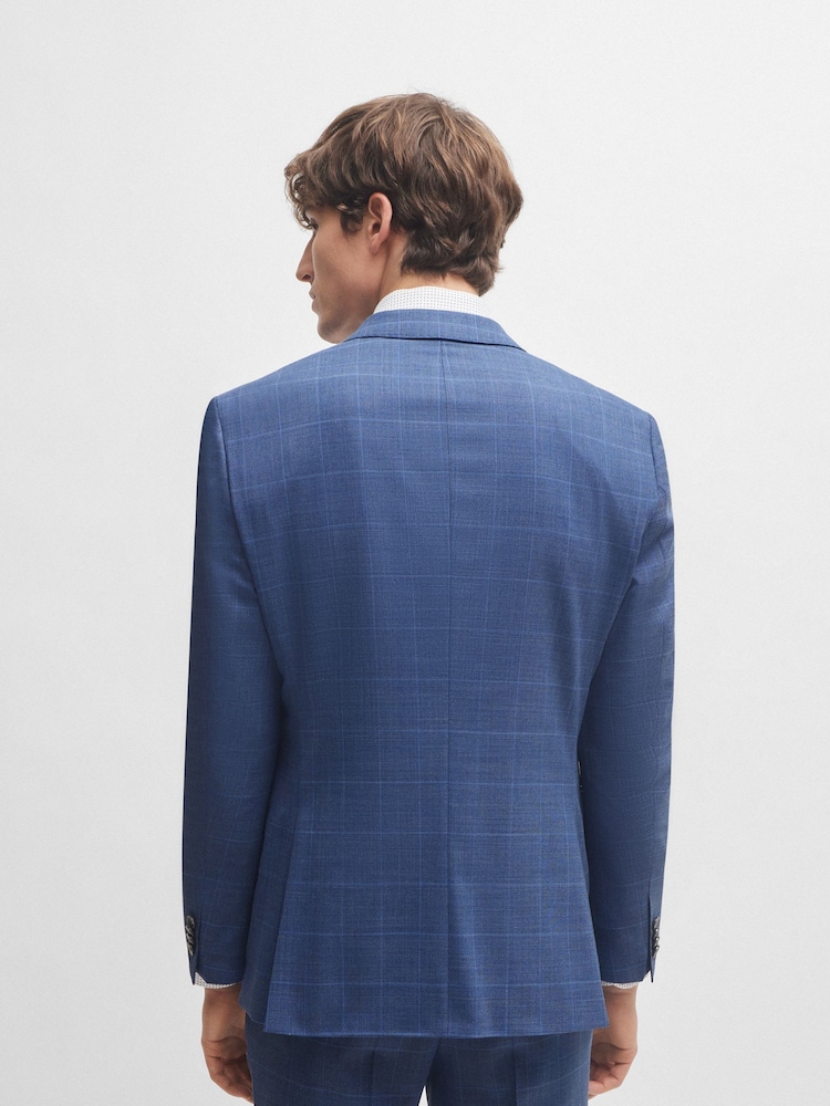 BOSS Blue Regular Fit Jasper Jacket - Image 2 of 6