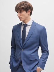 BOSS Blue Regular Fit Jasper Jacket - Image 4 of 6