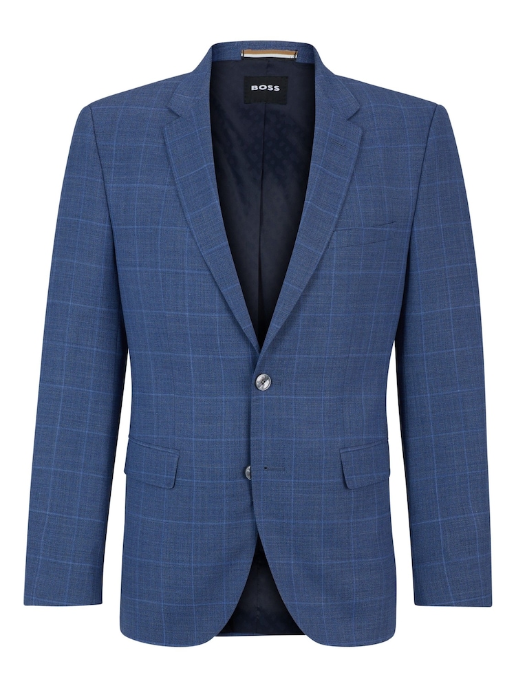 BOSS Blue Regular Fit Jasper Jacket - Image 6 of 6