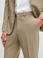 BOSS Natural Leon Regular Fit Trousers - Image 4 of 5