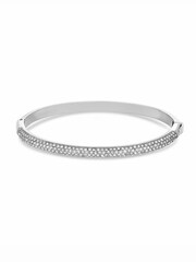 Jon Richard Silver Pave Bangle Bracelet - Image 2 of 2
