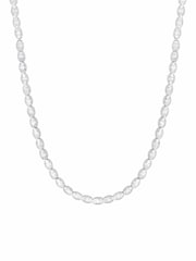 Jon Richard Silver Cubic Zirconia Tennis Necklace - Image 2 of 4