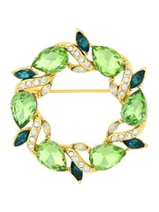 Jon Richard Gold Wreath Brooch - Gift Boxed - Image 2 of 3
