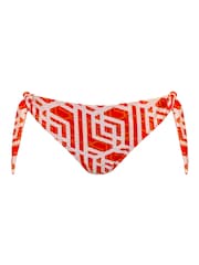 Pour Moi Orange Casablanca Tie Side Bikini Briefs - Image 3 of 4