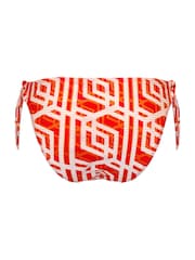 Pour Moi Orange Casablanca Tie Side Bikini Briefs - Image 4 of 4
