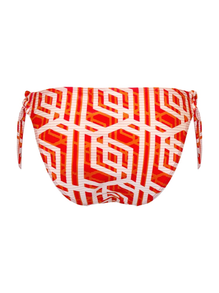 Pour Moi Orange Casablanca Tie Side Bikini Briefs - Image 4 of 4