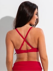 Pour Moi Red Free Spirit Bikini Briefs - Image 2 of 4