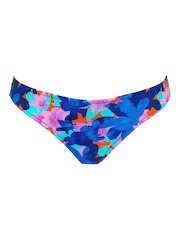 Pour Moi Floral Blue Brief Heatwave Bikini Briefs - Image 3 of 4
