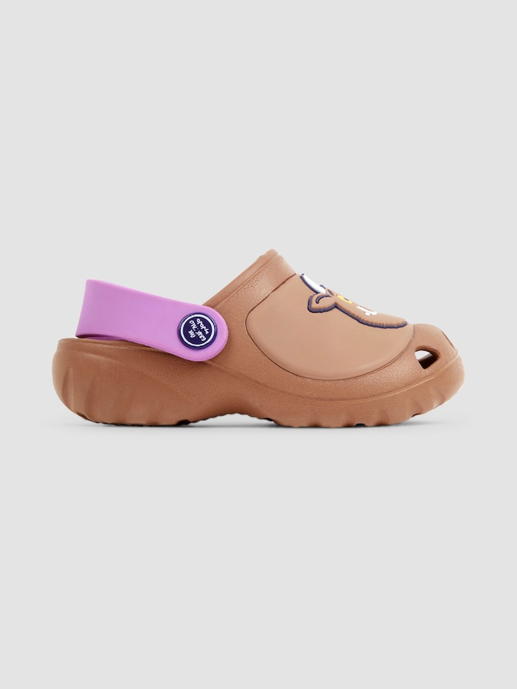JoJo Maman Bébé Brown The Gruffalo Clogs - Image 2 of 6