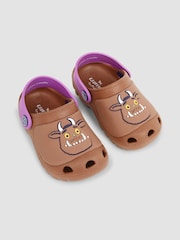 JoJo Maman Bébé Brown The Gruffalo Clogs - Image 3 of 6