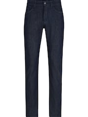 BOSS Dark Indgio Wash Delaware Slim Fit Jeans - Image 5 of 5