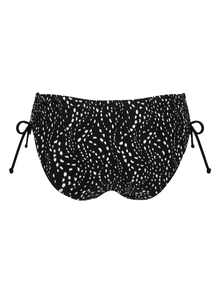 Pour Moi Black/White Brief Rhodes Bikini Bottoms - Image 6 of 6