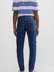 BOSS Blue Maine Straight Fit Stretch Jeans - Image 2 of 5