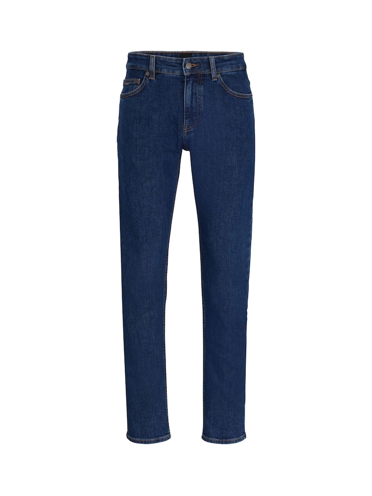 BOSS Blue Maine Straight Fit Stretch Jeans - Image 5 of 5