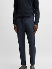 BOSS Blue Tapered Fit Joggers - Image 1 of 5