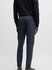 BOSS Blue Tapered Fit Joggers - Image 2 of 5