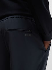 BOSS Blue Tapered Fit Joggers - Image 4 of 5