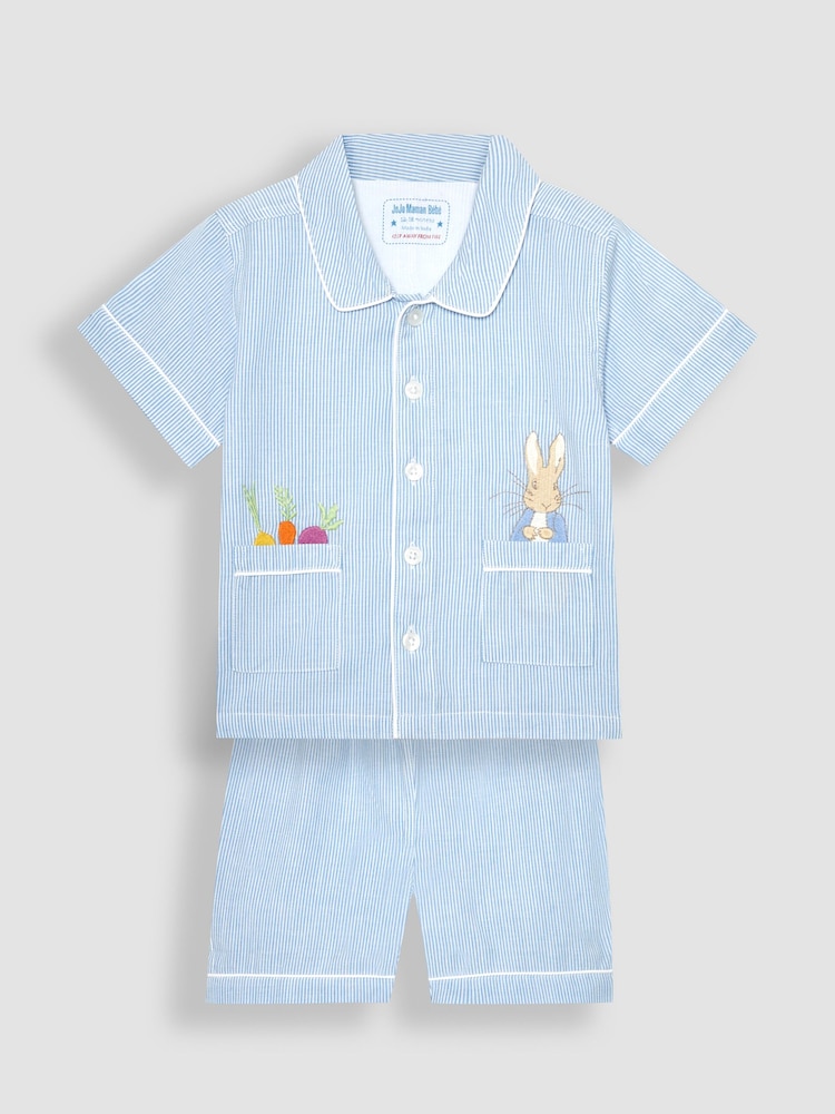 Jojo Maman Bébé Peter Rabbit Klassischer Schlafanzug - Bild 1 von 4 Jojo Maman Bébé Peter Rabbit Klassischer Schlafanzug - Bild 1 von 4