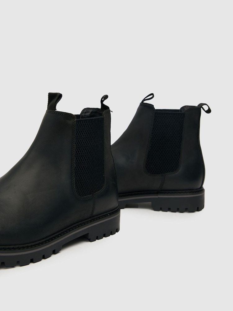 Schuh Dawson Leather Chelsea Boots - Image 4 of 4