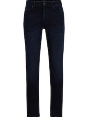 Темно-синий - BOSS Slim Fit Comfort Stretch Denim Jeans - Image 5 of 5