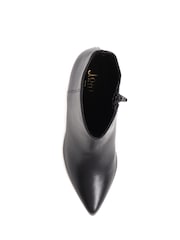 Jones Bootmaker Capriana Heeled Black Ankle Boots - Image 4 of 5