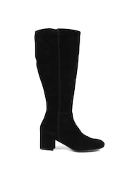 Jones Bootmaker Loulour Knee High Leather Black Boots - Image 2 of 5