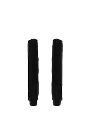 Jones Bootmaker Loulour Knee High Leather Black Boots - Image 3 of 5