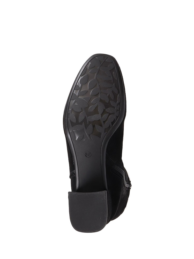 Jones Bootmaker Loulour Knee High Leather Black Boots - Image 5 of 5