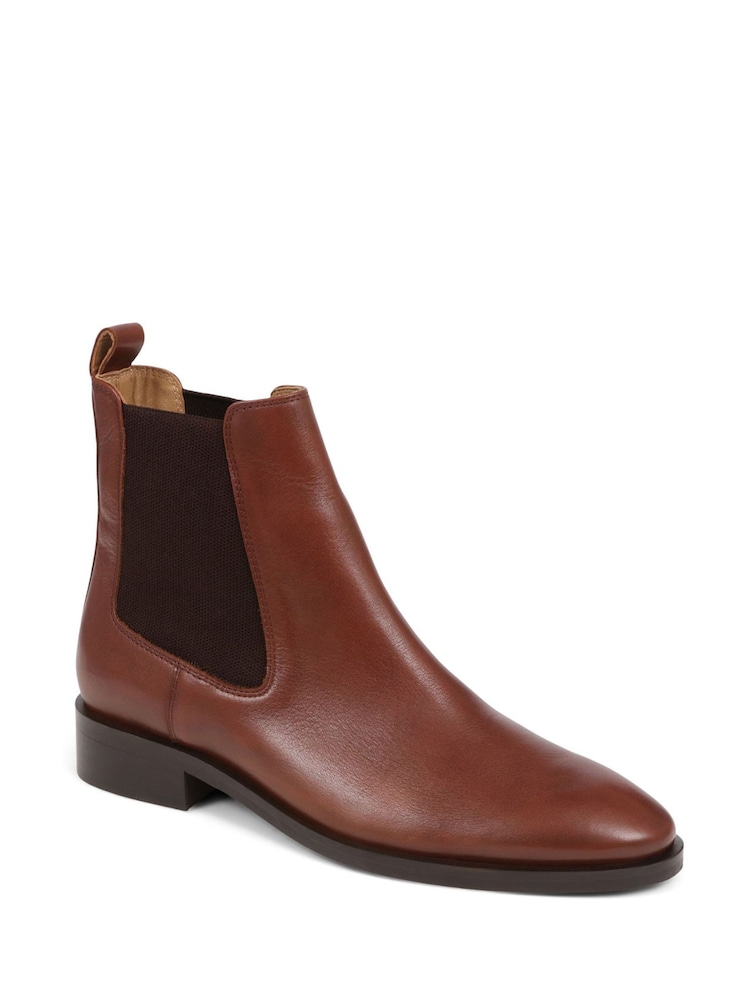 Jones Bootmaker Forget-Me-Not Pointed Toe Chelsea Boots - Image 3 of 6