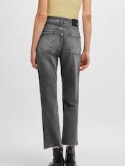 BOSS Grey Slim Fit Stretch Denim Jeans - Image 3 of 5