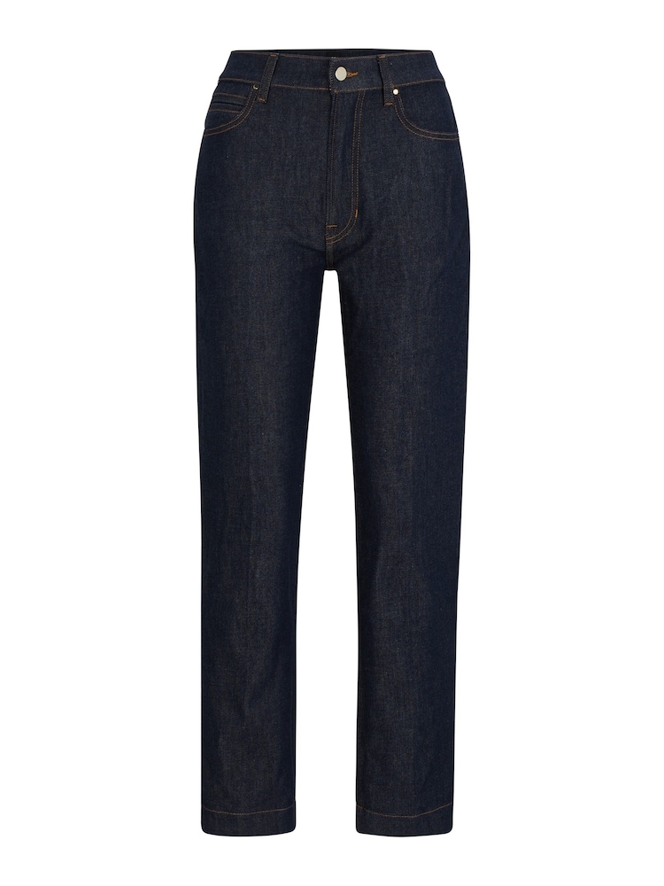 BOSS Blue Slim-Fit Jeans in Navy Comfort-Stretch Denim - Image 5 of 5 BOSS Blue Slim-Fit Jeans in Navy Comfort-Stretch Denim - Image 5 of 5