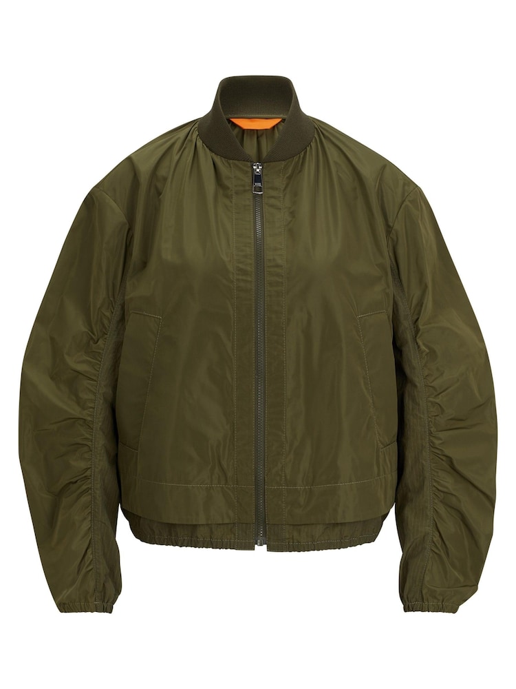 BOSS Green Water-Repellent Jacket in a Relaxed Fit - Image 6 of 6