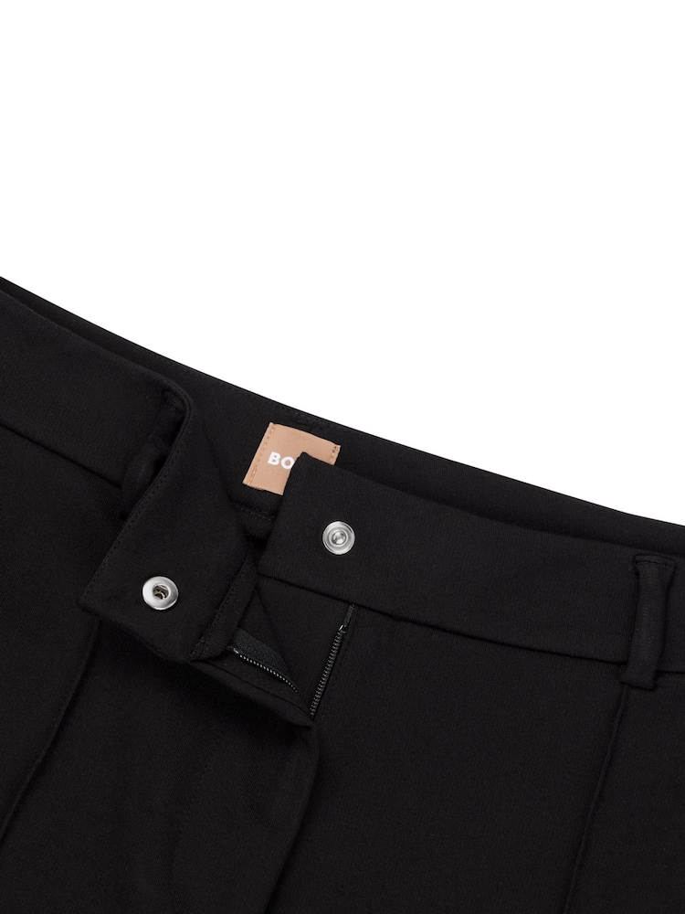 BOSS Black Slim Fit Power Stretch Jersey Trousers - Image 6 of 6