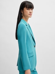 BOSS Blue Regular Fit Blazer Jacket - Image 4 of 6