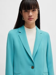 BOSS Blue Regular Fit Blazer Jacket - Image 5 of 6