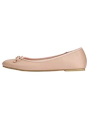 Lipsy Nude Pink Flat Bow Ballet Pump - Image 5 of 5