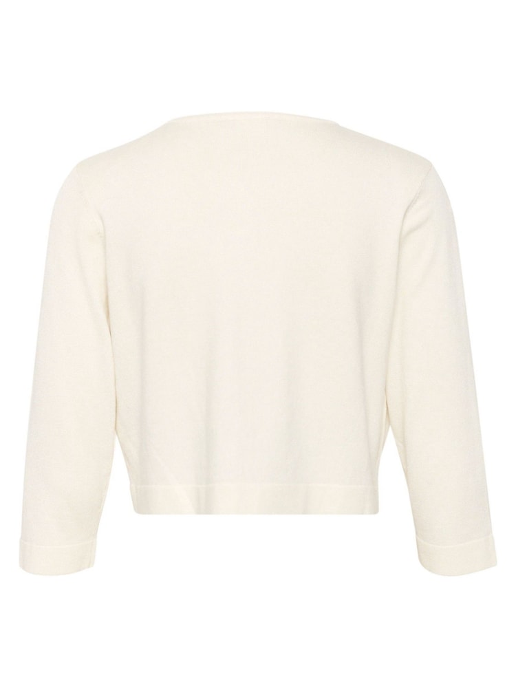 Kaffe Astrid 3/4 Sleeve White Bolero - Image 6 of 6 Kaffe Astrid 3/4 Sleeve White Bolero - Image 6 of 6