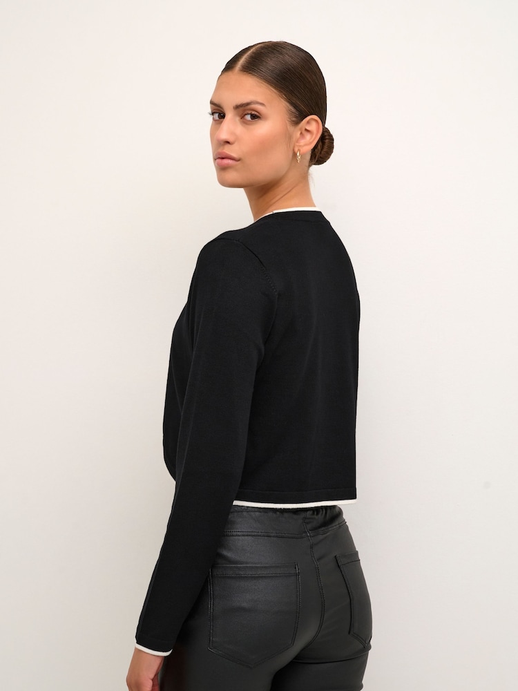 Kaffe Astrid Mille Black Bolero - Image 2 of 6