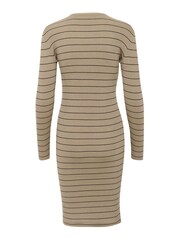 Kaffe Ellen Rib Black Dress - Image 6 of 6