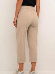 Kaffe Ground Naya Culotte 100% Cotton Trousers - Image 2 of 6