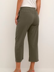 Kaffe Ground Naya Culotte 100% Cotton Trousers - Image 2 of 6