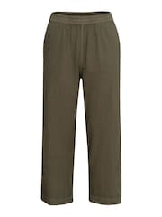 Kaffe Ground Naya Culotte 100% Cotton Trousers - Image 5 of 6
