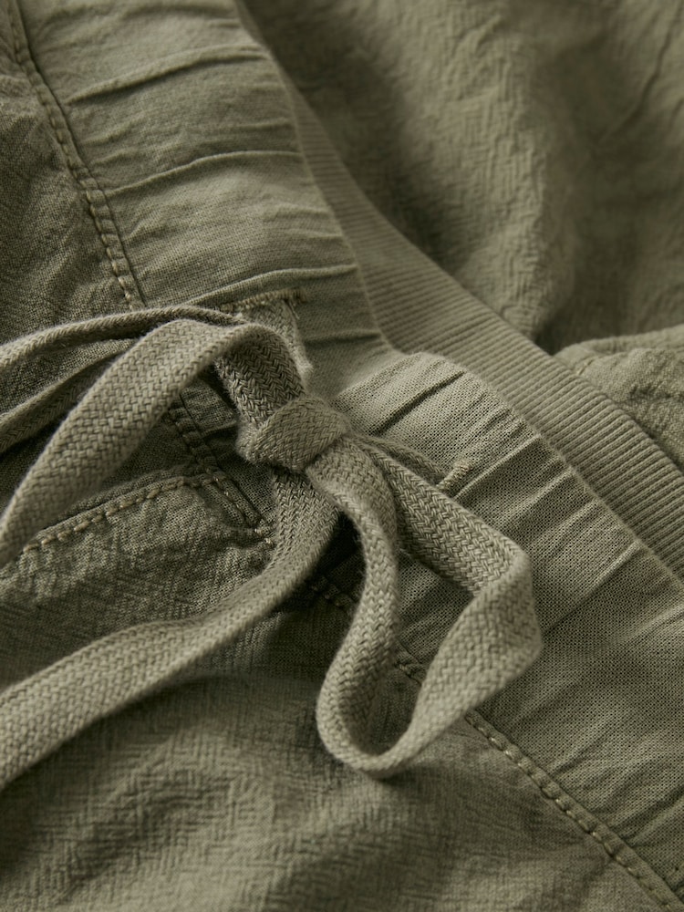 Kaffe Naya Capri Cropped 100% Cotton Trousers - Image 7 of 7