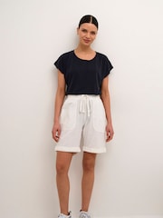 Kaffe Naya 100% Cotton Shorts - Image 3 of 6