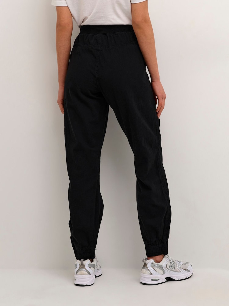 Kaffe Naya Sweat 100% Cotton Joggers - Image 2 of 6
