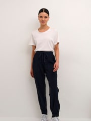 Kaffe Naya Sweat 100% Cotton Joggers - Image 2 of 6