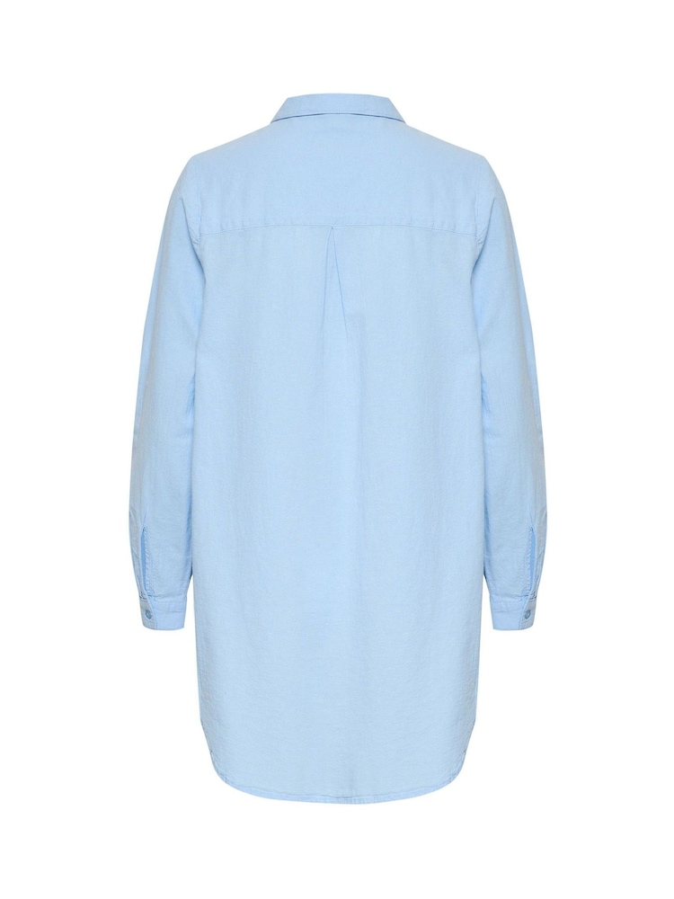 Kaffe 100% Cotton Naya Tunic Shirt - Image 2 of 2